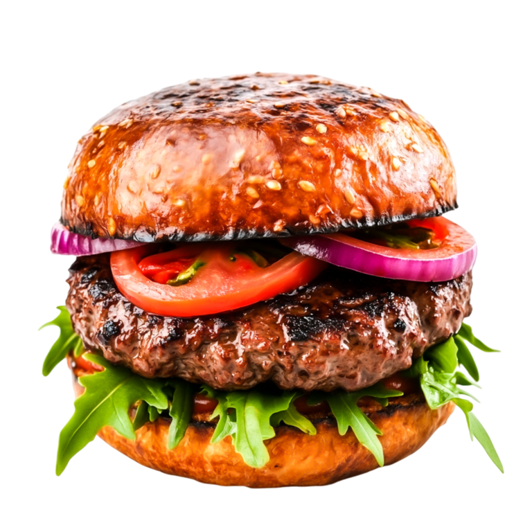 Hamburguesa de ternera con trufa