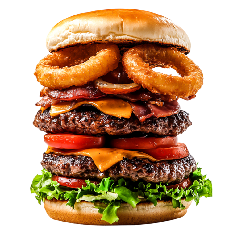 Hamburguesa torre monstruosa